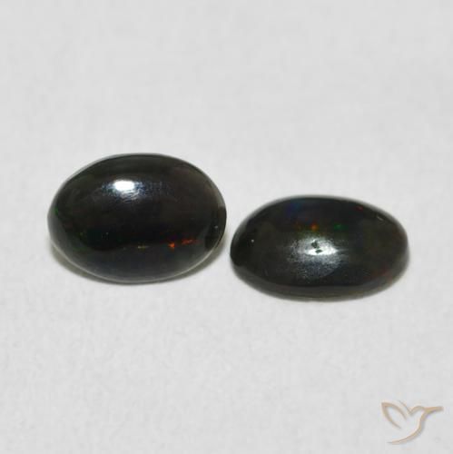 Shop natural 0.80ct Multicolore Opale gems, ovale, from Ethiopie at GemSelect. In stock, global shipping!
