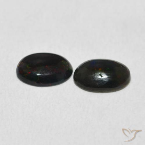 Shop natural 0.80ct Multicolore Opale gems, ovale, from Ethiopie at GemSelect. In stock, global shipping!