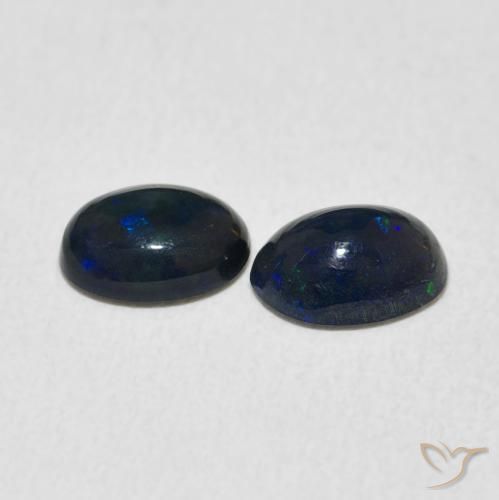 Shop natural 0.87ct Multicolore Opale gems, ovale, from Ethiopie at GemSelect. In stock, global shipping!