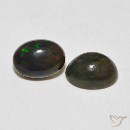 Shop natural 1.70ct Multicolore Opale gems, ovale, from Ethiopie at GemSelect. In stock, global shipping!
