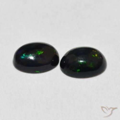 Shop natural 1.53ct Multicolore Opale gems, ovale, from Ethiopie at GemSelect. In stock, global shipping!
