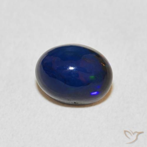 Opale Multicolore naturelle ovale, 1.05 ct, Opaque