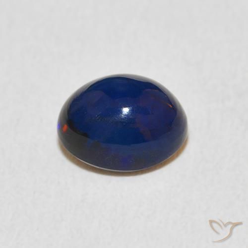 Opale Multicolore naturelle ovale, 1.05 ct, Opaque