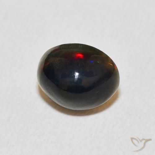 Opale Multicolore naturelle ovale, 1.49 ct, Opaque