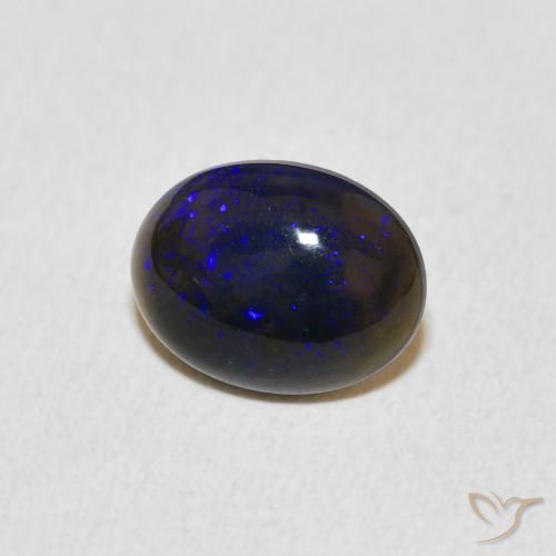 Opale Multicolore naturelle ovale, 1.01 ct, Opaque