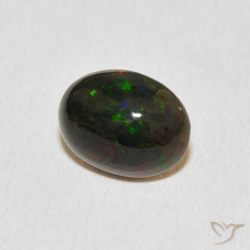 Opale Multicolore naturelle ovale, 1.13 ct, Opaque