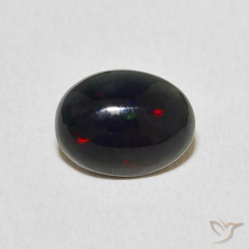 0.76ct Naturel Multicolore Opale, ovale, Opaque