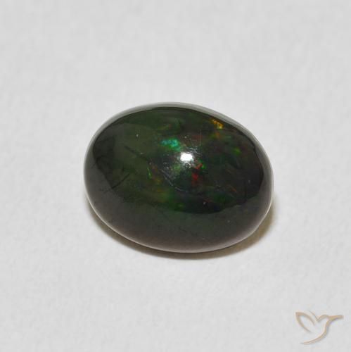 Opale Multicolore naturelle ovale, 1.21 ct, Opaque