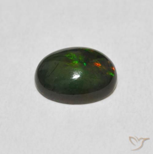 Opale Multicolore naturelle ovale, 1.21 ct, Opaque