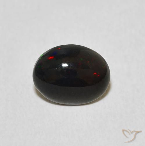 0.78ct Naturel Multicolore Opale, ovale, Opaque