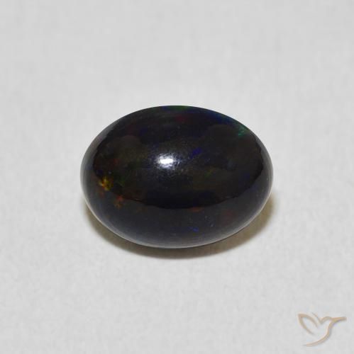 Opale Multicolore naturelle ovale, 1.09 ct, Opaque