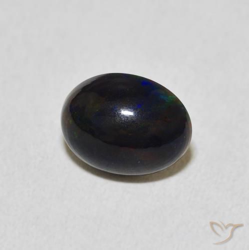 Opale Multicolore naturelle ovale, 1.09 ct, Opaque