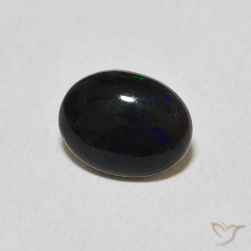 Opale Multicolore naturelle ovale, 0.86 ct, Opaque