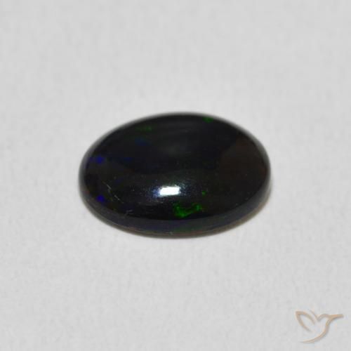 Opale Multicolore naturelle ovale, 0.86 ct, Opaque