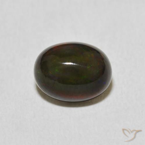 Opale Multicolore naturelle ovale, 1.42 ct, Opaque