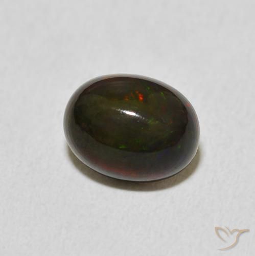 Opale Multicolore naturelle ovale, 1.42 ct, Opaque