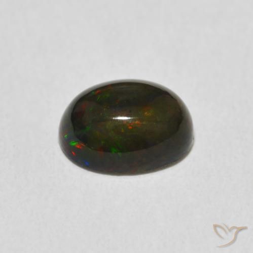 Opale Multicolore naturelle ovale, 1.42 ct, Opaque