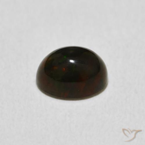Opale Multicolore naturelle ovale, 0.67 ct, Opaque