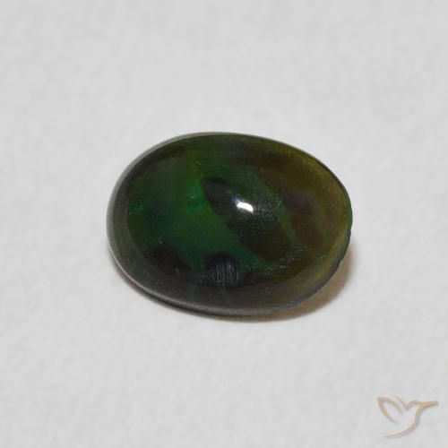 Opale Multicolore naturelle ovale, 0.37 ct, Opaque