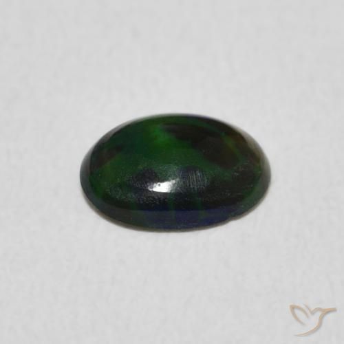 Opale Multicolore naturelle ovale, 0.37 ct, Opaque