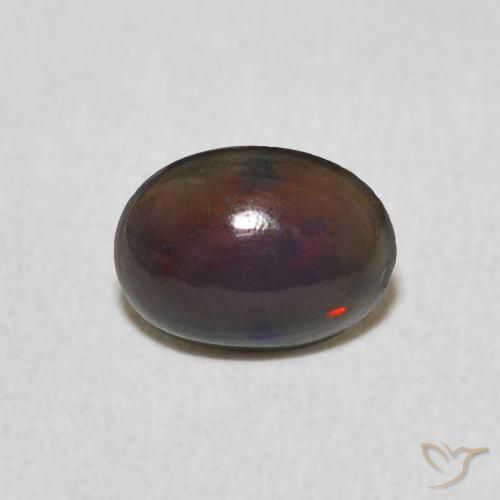 Opale Multicolore naturelle ovale, 0.38 ct, Opaque