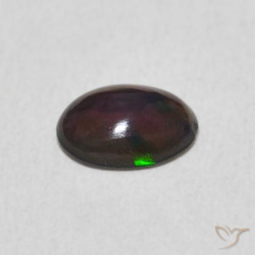 Opale Multicolore naturelle ovale, 0.38 ct, Opaque