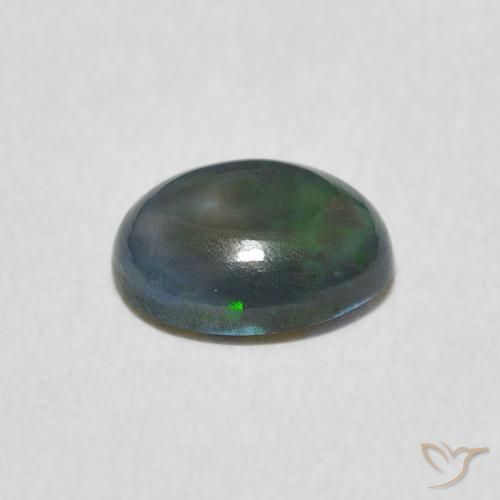 Opale Multicolore naturelle ovale, 0.89 ct, Opaque
