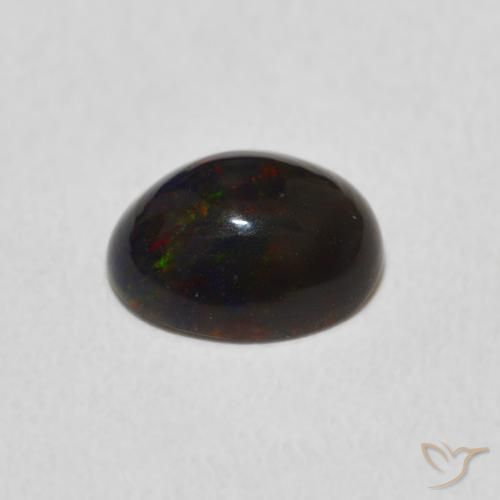 Opale Multicolore naturelle ovale, 0.84 ct, Opaque