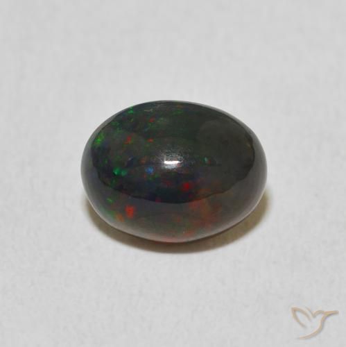 1.17ct Naturel Multicolore Opale, ovale, Opaque