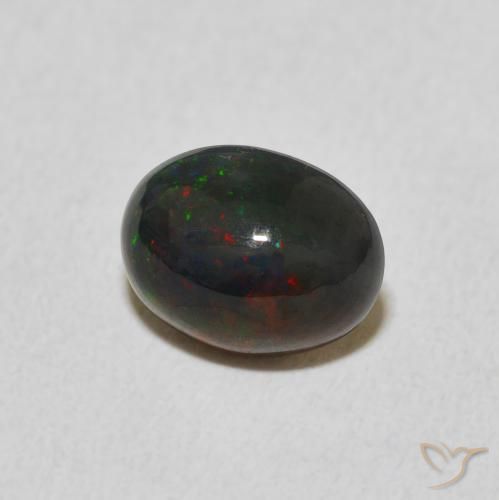 Opale Multicolore naturelle ovale, 1.17 ct, Opaque