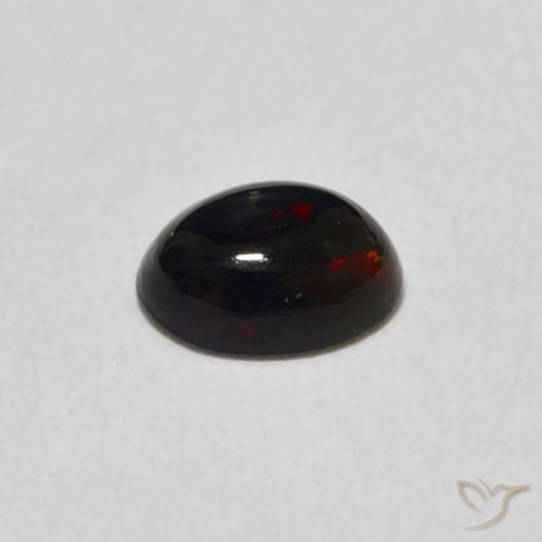 Opale Multicolore naturelle ovale, 0.46 ct, Opaque