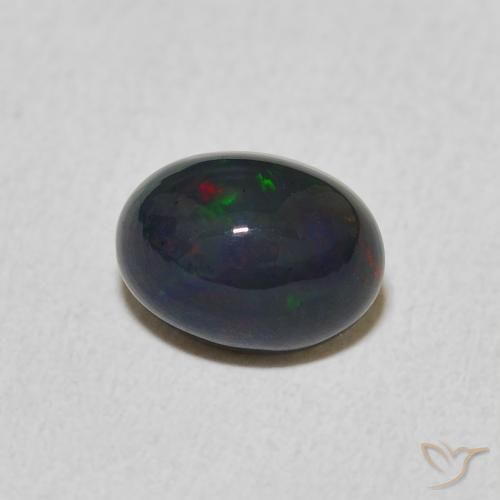 Opale Multicolore naturelle ovale, 0.99 ct, Opaque