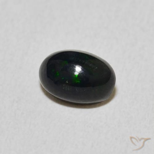 Opale Multicolore naturelle ovale, 0.48 ct, Opaque