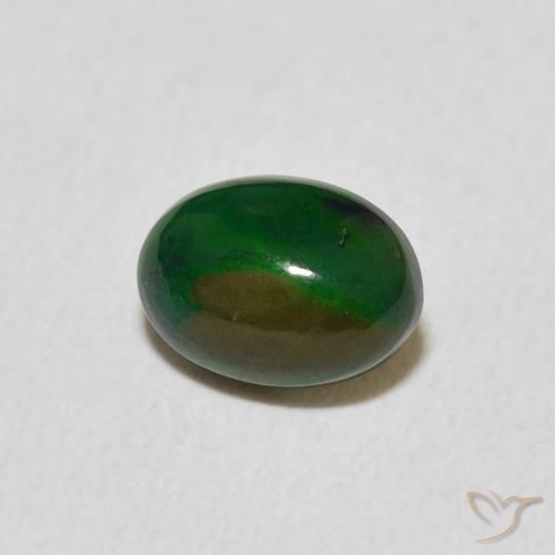 Opale Multicolore naturelle ovale, 0.53 ct, Opaque
