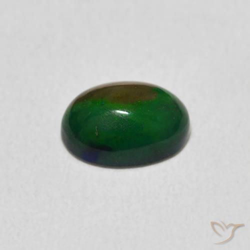 Opale Multicolore naturelle ovale, 0.53 ct, Opaque