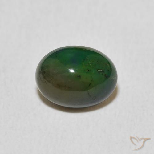 0.86ct Naturel Multicolore Opale, ovale, Opaque