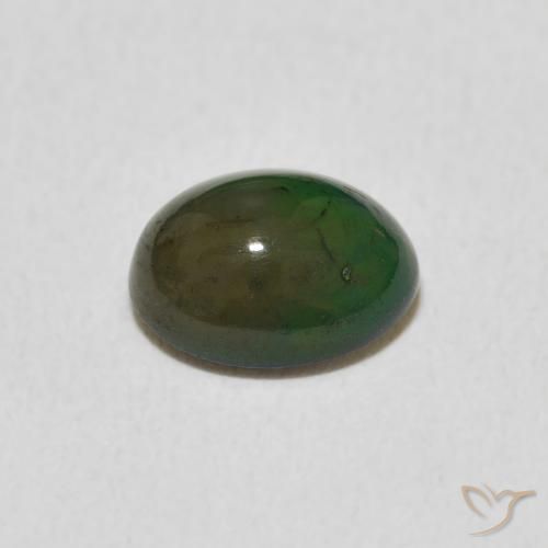 Opale Multicolore naturelle ovale, 0.86 ct, Opaque