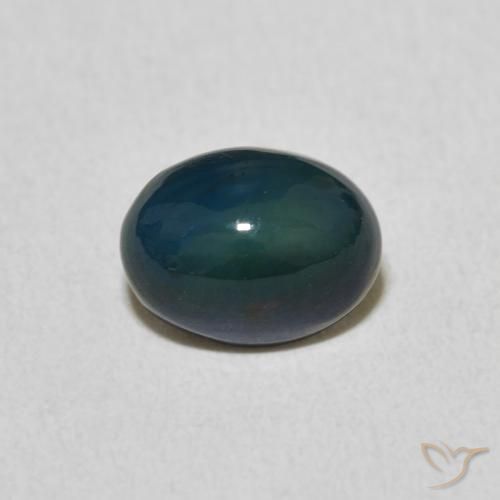 1.27ct Naturel Multicolore Opale, ovale, Opaque, Photo A