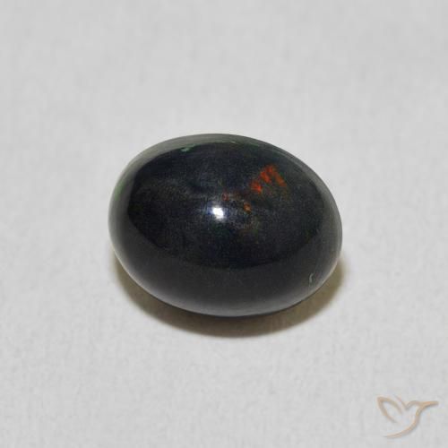 Opale Multicolore naturelle ovale, 1.32 ct, Opaque