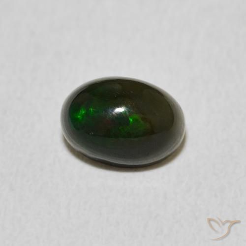 Opale Multicolore naturelle ovale, 0.77 ct, Opaque