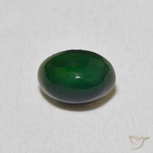 Opale Multicolore naturelle ovale, 0.60 ct, Opaque