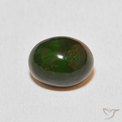 1.96ct Naturel Multicolore Opale, ovale, Opaque