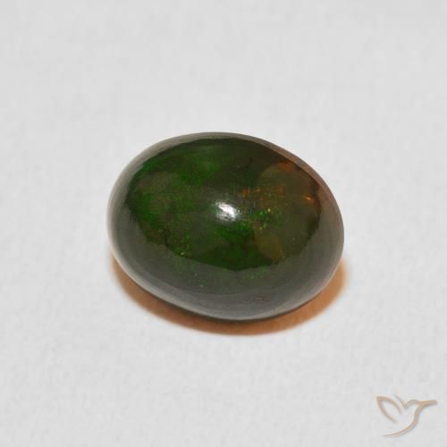 Opale Multicolore naturelle ovale, 1.96 ct, Opaque