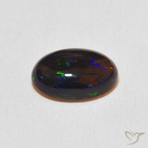 Opale Multicolore naturelle ovale, 1.82 ct, Opaque