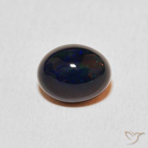 1.26ct Naturel Multicolore Opale, ovale, Opaque