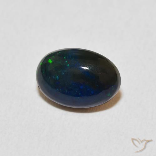 Opale Multicolore naturelle ovale, 1.30 ct, Opaque