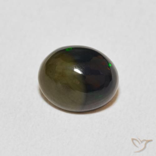 Opale Multicolore naturelle ovale, 1.29 ct, Opaque
