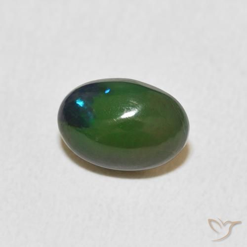 Opale Multicolore naturelle ovale, 0.91 ct, Opaque