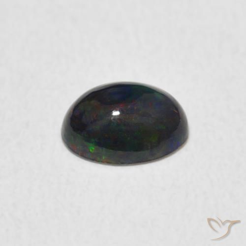 Opale Multicolore naturelle ovale, 0.46 ct, Opaque