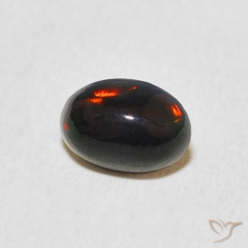 Opale Multicolore naturelle ovale, 0.42 ct, Opaque